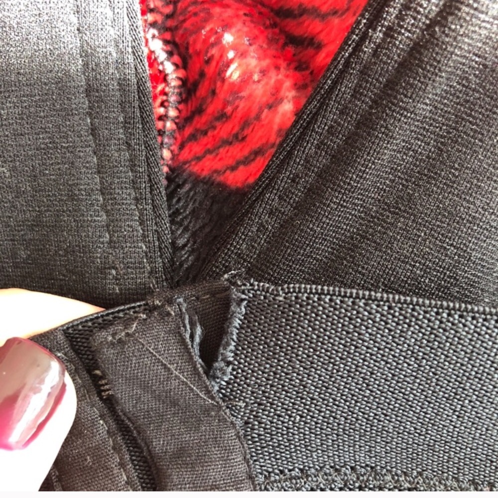 Chalk Hook Strapless Black Dress Size 0 - Picture 4 of 6